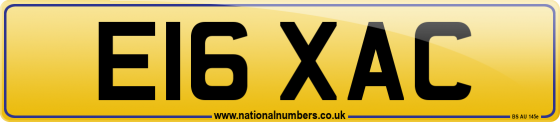 E16 XAC