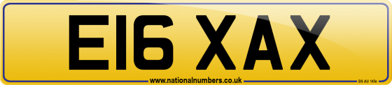 E16 XAX