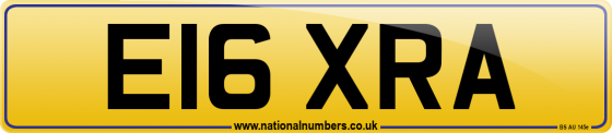 E16 XRA