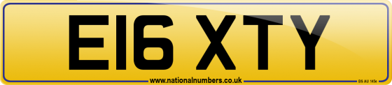 E16 XTY