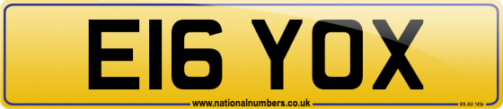 E16 YOX
