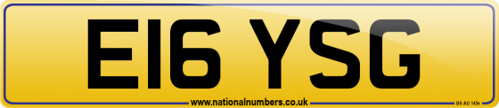 E16 YSG
