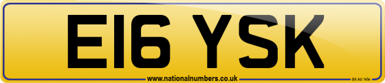 E16 YSK