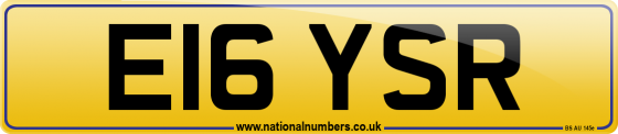 E16 YSR