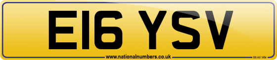 E16 YSV