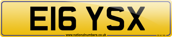 E16 YSX