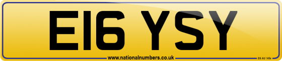 E16 YSY