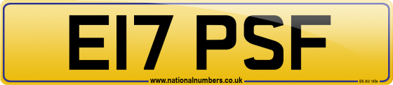 E17 PSF