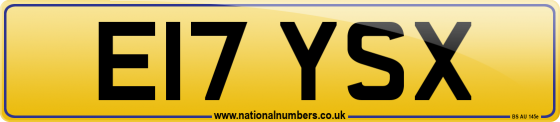 E17 YSX
