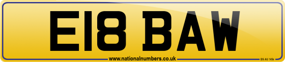 E18 BAW