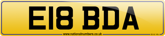 E18 BDA