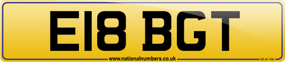 E18 BGT