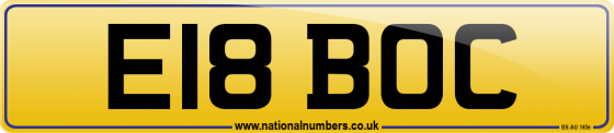 E18 BOC