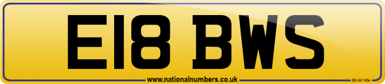 E18 BWS