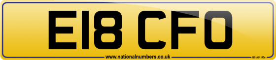 E18 CFO