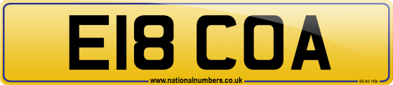 E18 COA