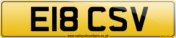 E18 CSV