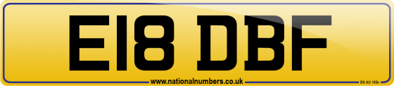 E18 DBF