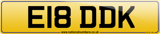 E18 DDK