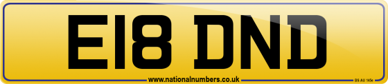 E18 DND