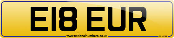 E18 EUR