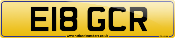 E18 GCR