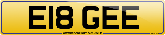 E18 GEE