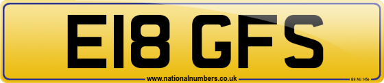 E18 GFS