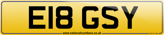 E18 GSY