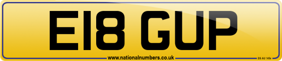 E18 GUP