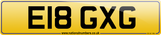 E18 GXG