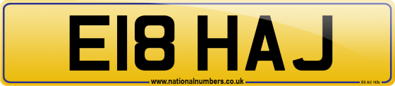 E18 HAJ