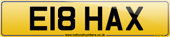 E18 HAX