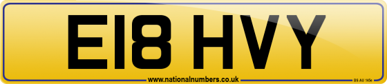 E18 HVY