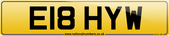 E18 HYW