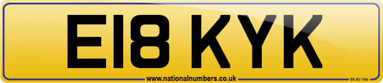 E18 KYK