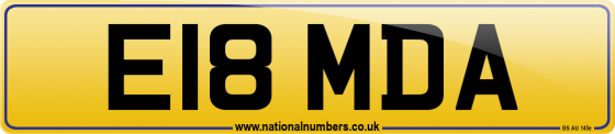 E18 MDA