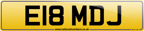 E18 MDJ