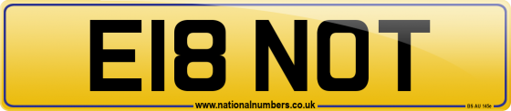 E18 NOT