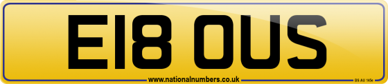 E18 OUS