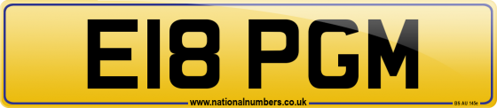 E18 PGM