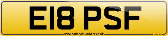 E18 PSF