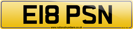 E18 PSN