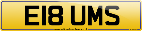 E18 UMS