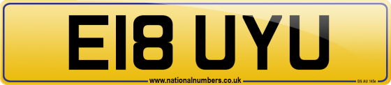 E18 UYU