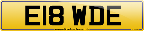 E18 WDE