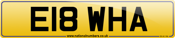 E18 WHA