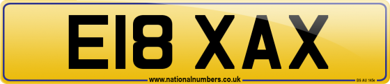 E18 XAX