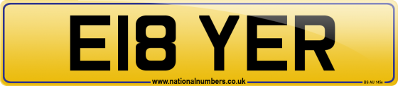 E18 YER