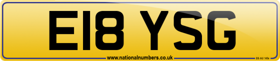 E18 YSG